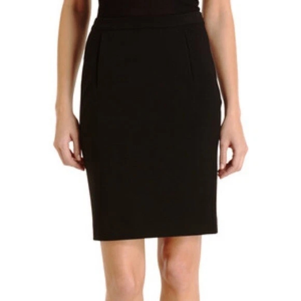 Diane Von Furstenberg Classic Black Pencil Skirt